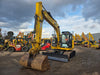 Front three-quarter view of 2021 Sumitomo SH370LHD-6 37T excavator with GP bucket