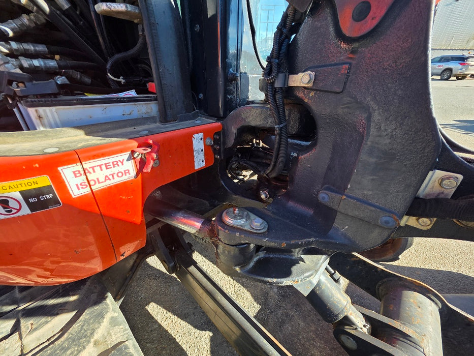 2021 KUBOTA U55-4 5.6T EXCAVATOR (EX128) WITH A/C CAB, HITCH AND 1430 HOURS
