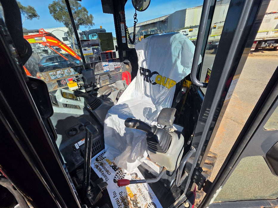 2022 YANMAR VIO55-6 5.6T EXCAVATOR (EX151) WITH A/C CAB, HITCH, 1530HRS