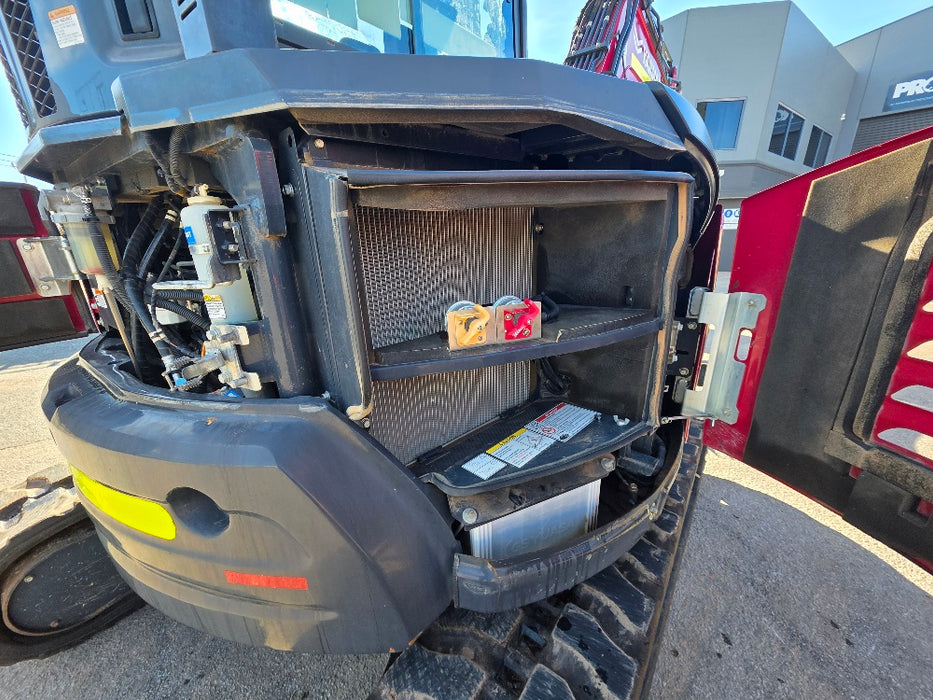 2022 YANMAR VIO55-6 5.6T EXCAVATOR (EX151) WITH A/C CAB, HITCH, 1530HRS