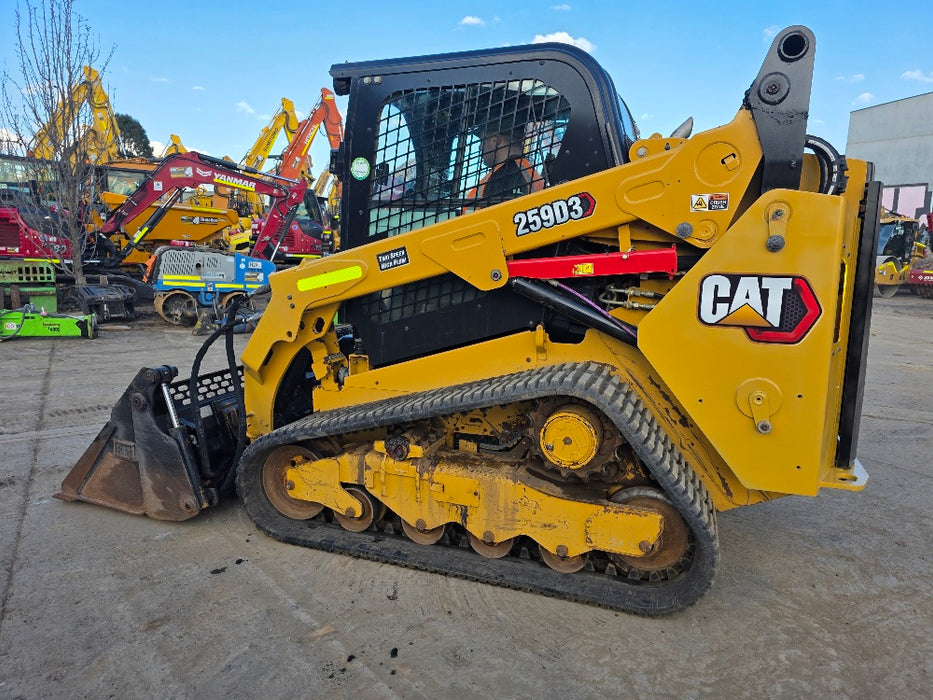 2022 CAT 259D3 HI-FLOW TRACK LOADER (T508) WITH LOW 1400 HOURS