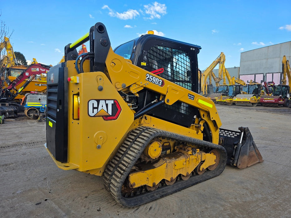 2022 CAT 259D3 HI-FLOW TRACK LOADER (T508) WITH LOW 1400 HOURS