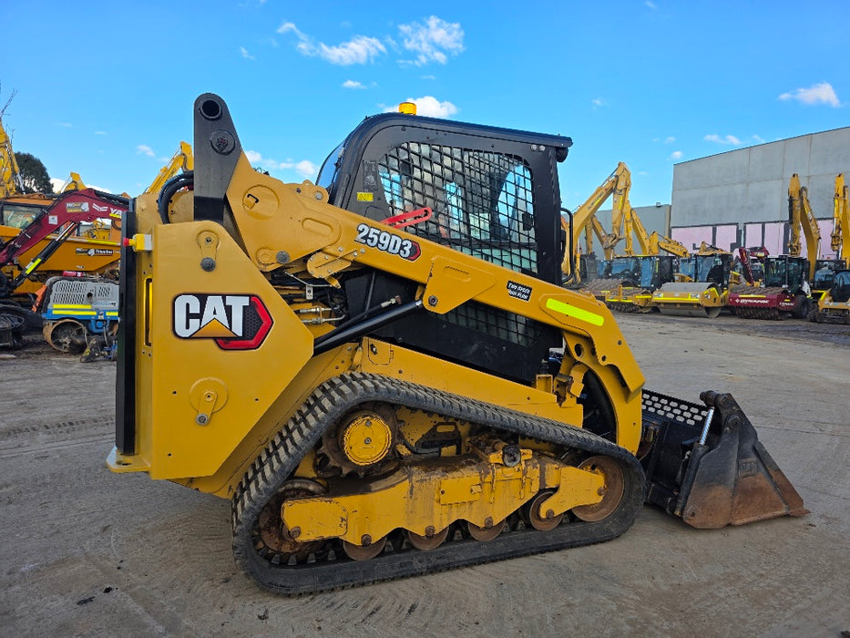 2022 CAT 259D3 HI-FLOW TRACK LOADER (T508) WITH LOW 1400 HOURS