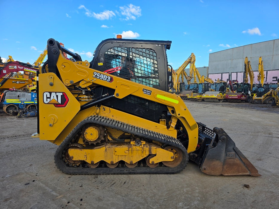 2022 CAT 259D3 HI-FLOW TRACK LOADER (T508) WITH LOW 1400 HOURS