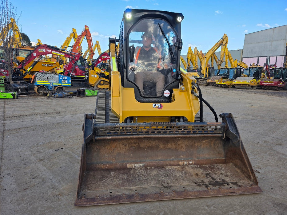 2022 CAT 259D3 HI-FLOW TRACK LOADER (T508) WITH LOW 1400 HOURS