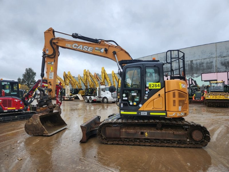 2020 CASE CX145C 15T EXCAVATOR (E284) WITH TILT HITCH, BUCKETS, 4282 HOURS