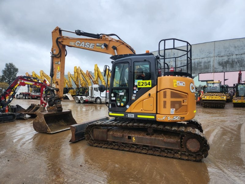 2020 CASE CX145C 15T EXCAVATOR (E284) WITH TILT HITCH, BUCKETS, 4282 HOURS