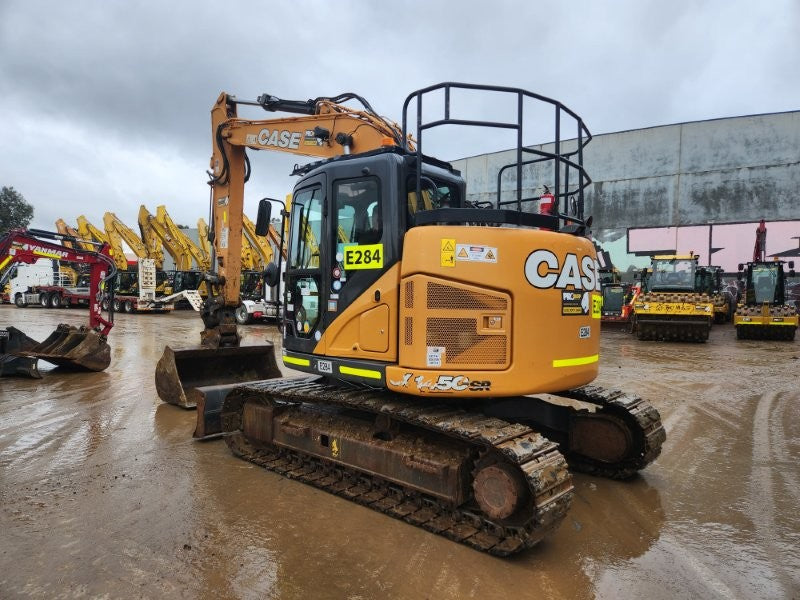 2020 CASE CX145C 15T EXCAVATOR (E284) WITH TILT HITCH, BUCKETS, 4282 HOURS