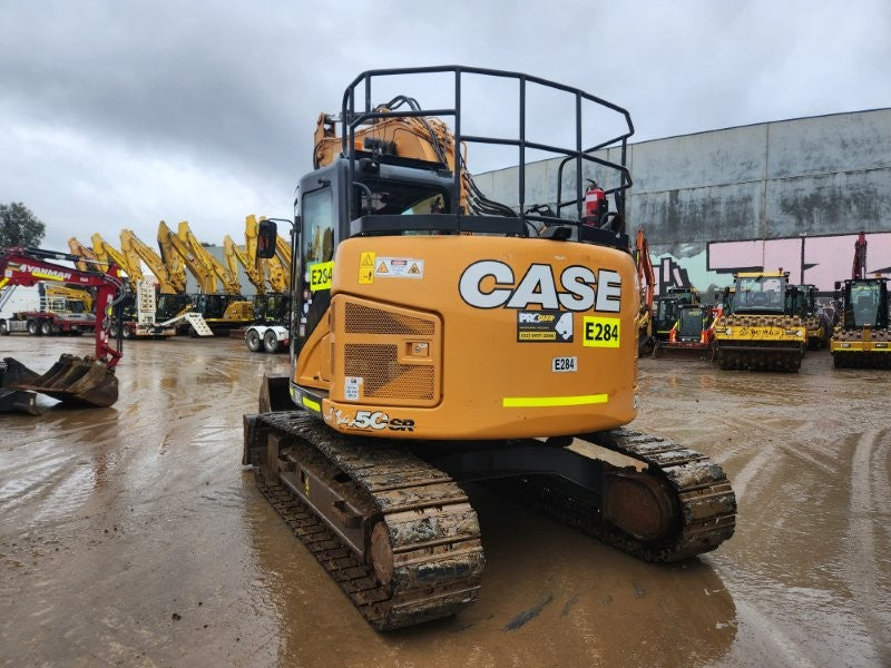 2020 CASE CX145C 15T EXCAVATOR (E284) WITH TILT HITCH, BUCKETS, 4282 HOURS