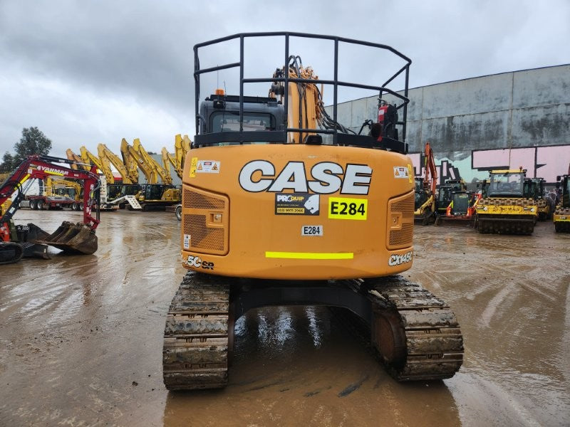 2020 CASE CX145C 15T EXCAVATOR (E284) WITH TILT HITCH, BUCKETS, 4282 HOURS