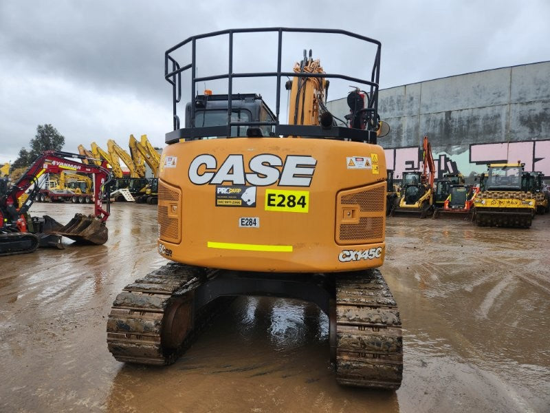 2020 CASE CX145C 15T EXCAVATOR (E284) WITH TILT HITCH, BUCKETS, 4282 HOURS
