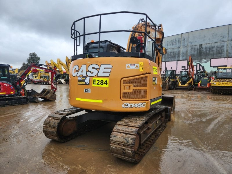 2020 CASE CX145C 15T EXCAVATOR (E284) WITH TILT HITCH, BUCKETS, 4282 HOURS