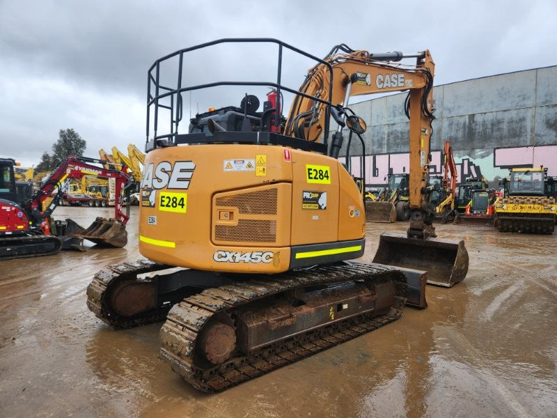 2020 CASE CX145C 15T EXCAVATOR (E284) WITH TILT HITCH, BUCKETS, 4282 HOURS