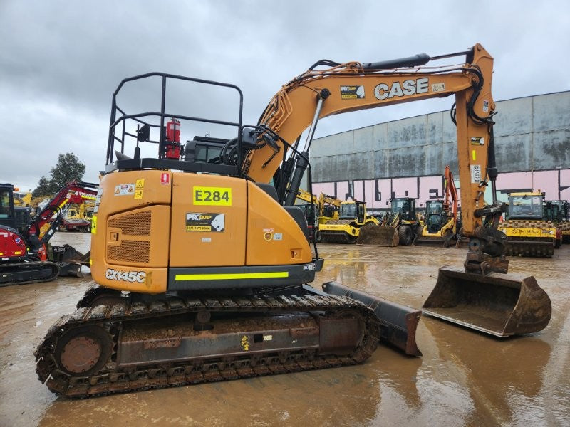 2020 CASE CX145C 15T EXCAVATOR (E284) WITH TILT HITCH, BUCKETS, 4282 HOURS
