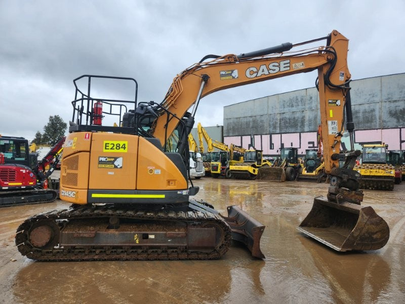 2020 CASE CX145C 15T EXCAVATOR (E284) WITH TILT HITCH, BUCKETS, 4282 HOURS
