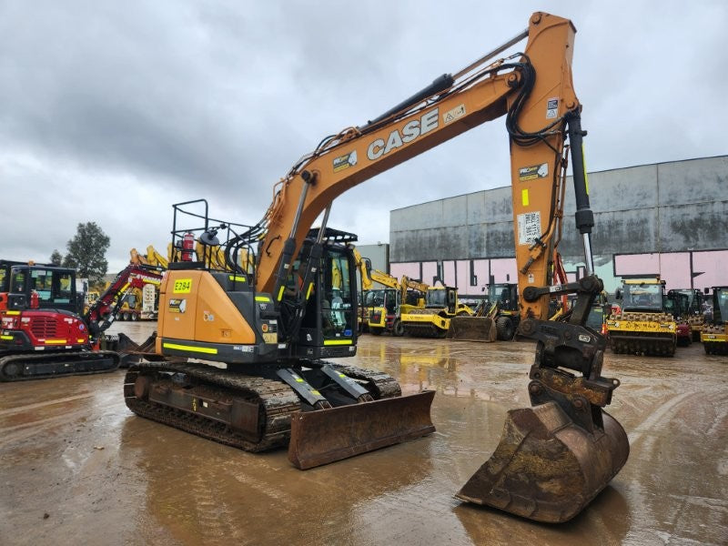 2020 CASE CX145C 15T EXCAVATOR (E284) WITH TILT HITCH, BUCKETS, 4282 HOURS