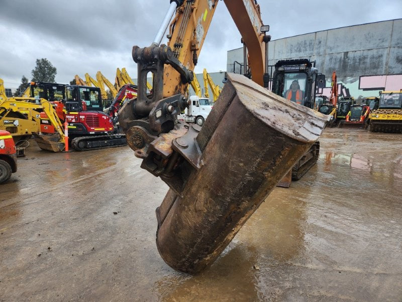 2020 CASE CX145C 15T EXCAVATOR (E284) WITH TILT HITCH, BUCKETS, 4282 HOURS