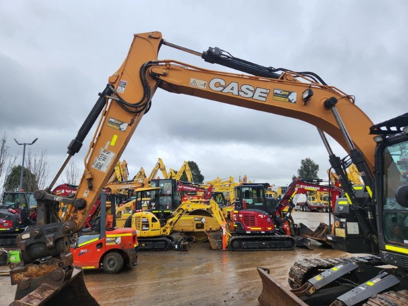 2020 CASE CX145C 15T EXCAVATOR (E284) WITH TILT HITCH, BUCKETS, 4282 HOURS