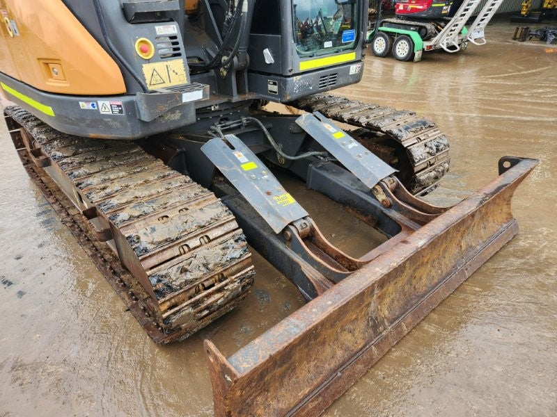 2020 CASE CX145C 15T EXCAVATOR (E284) WITH TILT HITCH, BUCKETS, 4282 HOURS