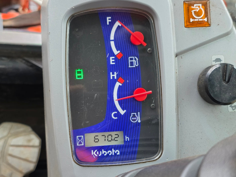 2022 KUBOTA SVL65-2 TRACK LOADER (T540) WITH 4 IN 1 BUCKET AND 670 HOURS
