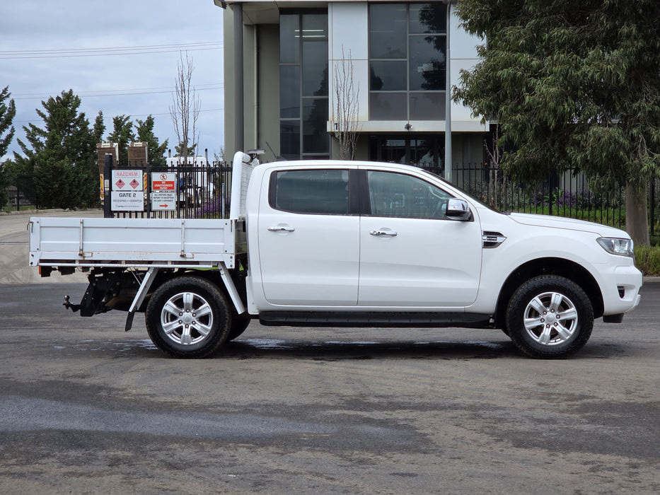 2021 FORD RANGER CREW CAB 4 X 4 UTE WITH STEEL TRAY WITH 184,000 KLMS