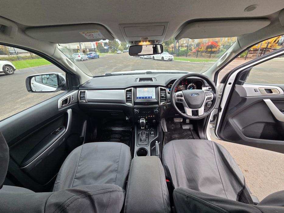 2021 FORD RANGER CREW CAB 4 X 4 UTE WITH STEEL TRAY WITH 184,000 KLMS