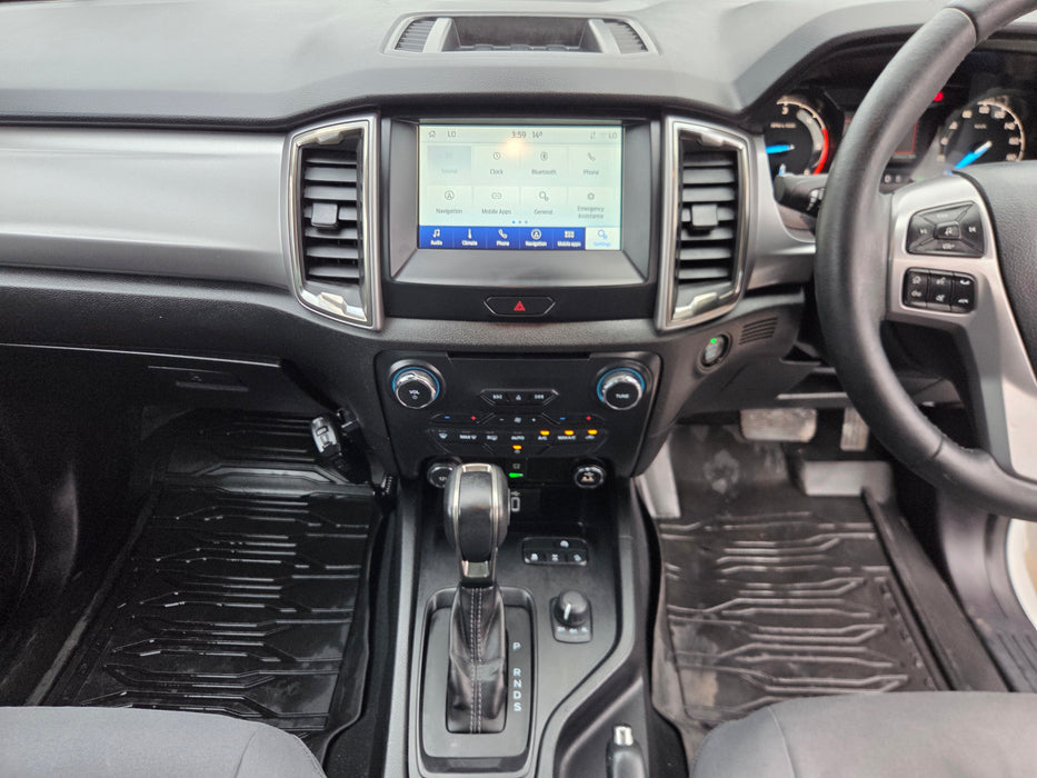 2021 FORD RANGER CREW CAB 4 X 4 UTE WITH STEEL TRAY WITH 184,000 KLMS