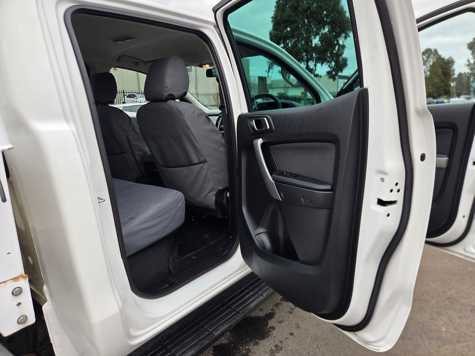 2021 FORD RANGER CREW CAB 4 X 4 UTE WITH STEEL TRAY WITH 184,000 KLMS