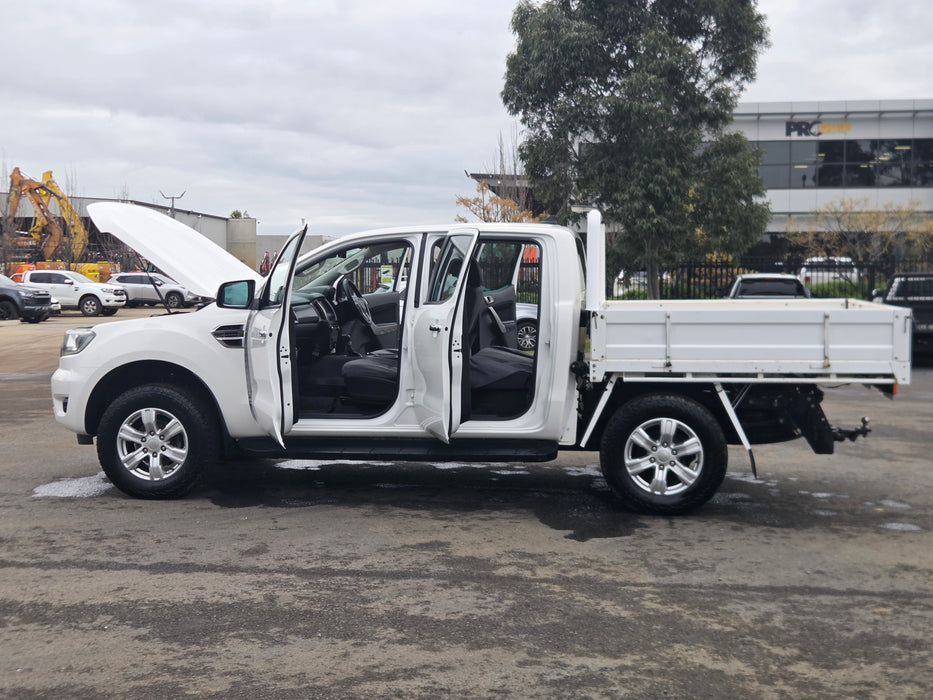 2021 FORD RANGER CREW CAB 4 X 4 UTE WITH STEEL TRAY WITH 184,000 KLMS
