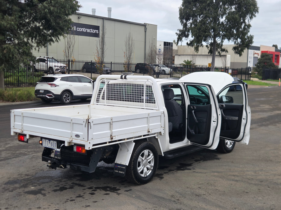 2021 FORD RANGER CREW CAB 4 X 4 UTE WITH STEEL TRAY WITH 184,000 KLMS