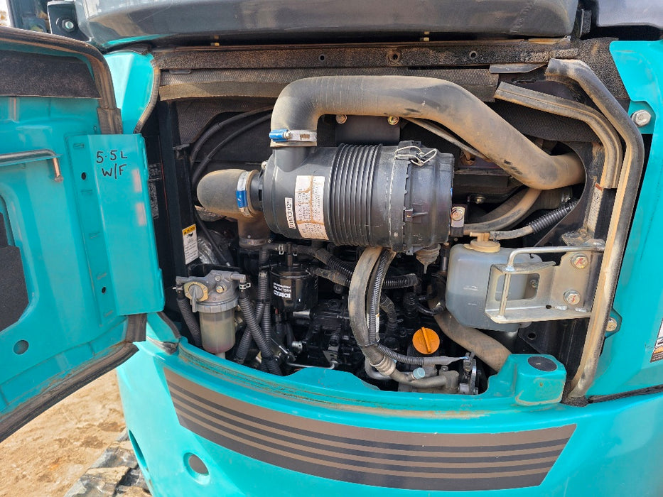 2022 KOBELCO SK30SR-6 3.4T EXCAVATOR WITH TILT HITCH, BUCKETS AND 2186HRS
