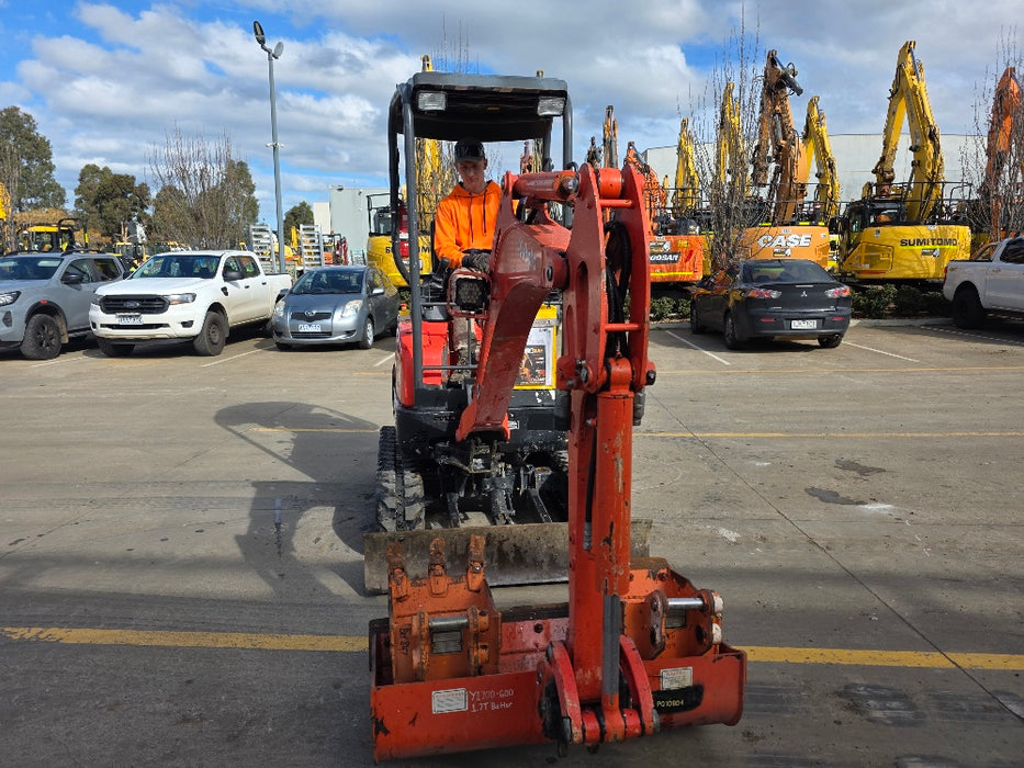USED 2023 KUBOTA U17-3 EXCAVATOR (EX188) WITH HITCH, BUCKETS AND 785 HOURS