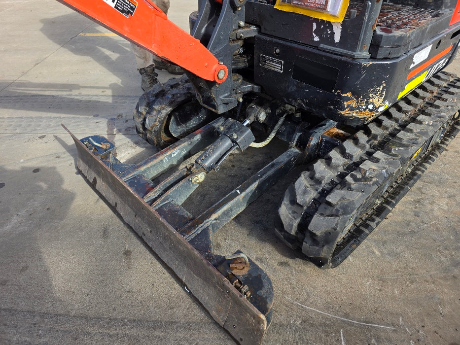 USED 2023 KUBOTA U17-3 EXCAVATOR (EX188) WITH HITCH, BUCKETS AND 785 HOURS