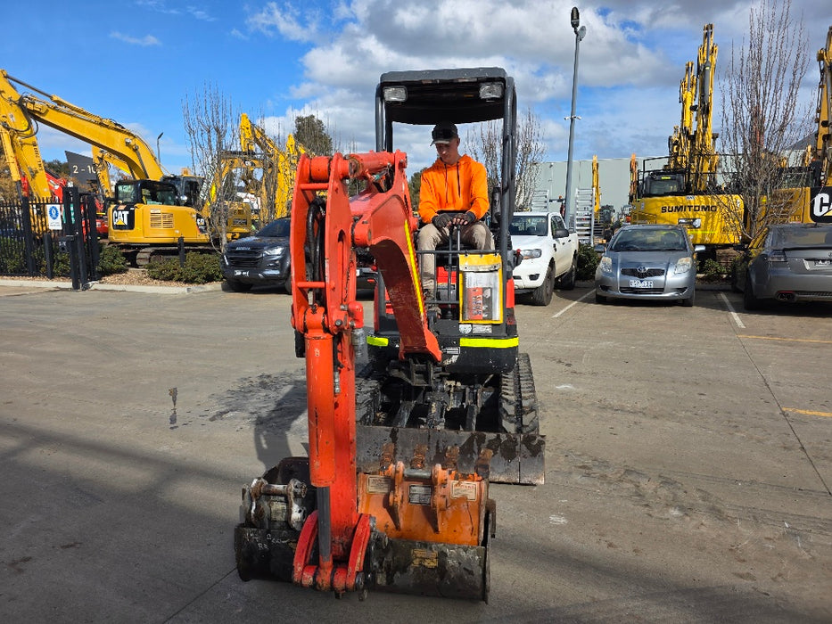 2023 KUBOTA U17 1.7T EXCAVATOR (EX183) WITH HITCH, BUCKETS AND 965 HOURS
