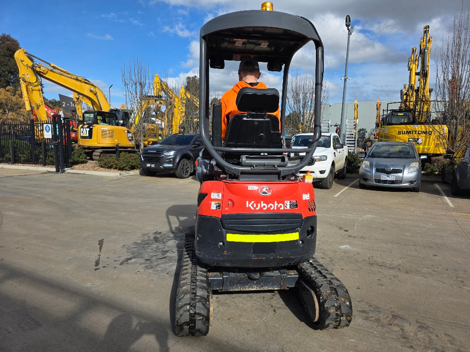 2023 KUBOTA U17 1.7T EXCAVATOR (EX183) WITH HITCH, BUCKETS AND 965 HOURS