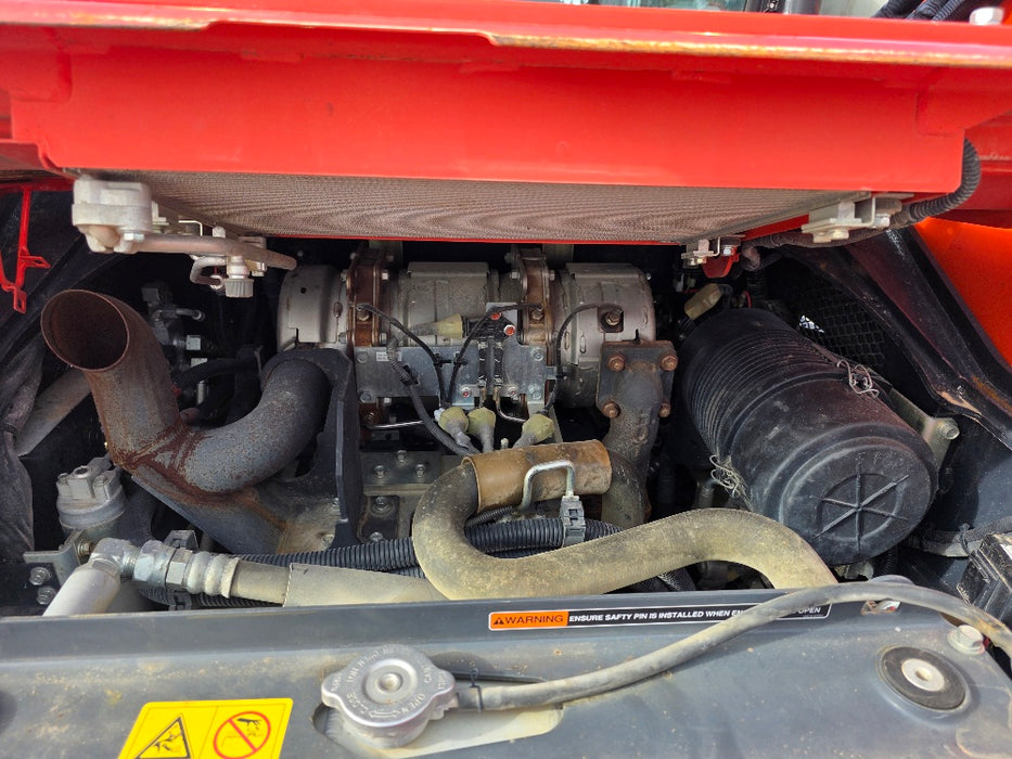 2023 KUBOTA SVL75-2 TRACK LOADER (L86) WITH HI-FLOW, 4 IN 1 BUCKET, 1370 HOURS