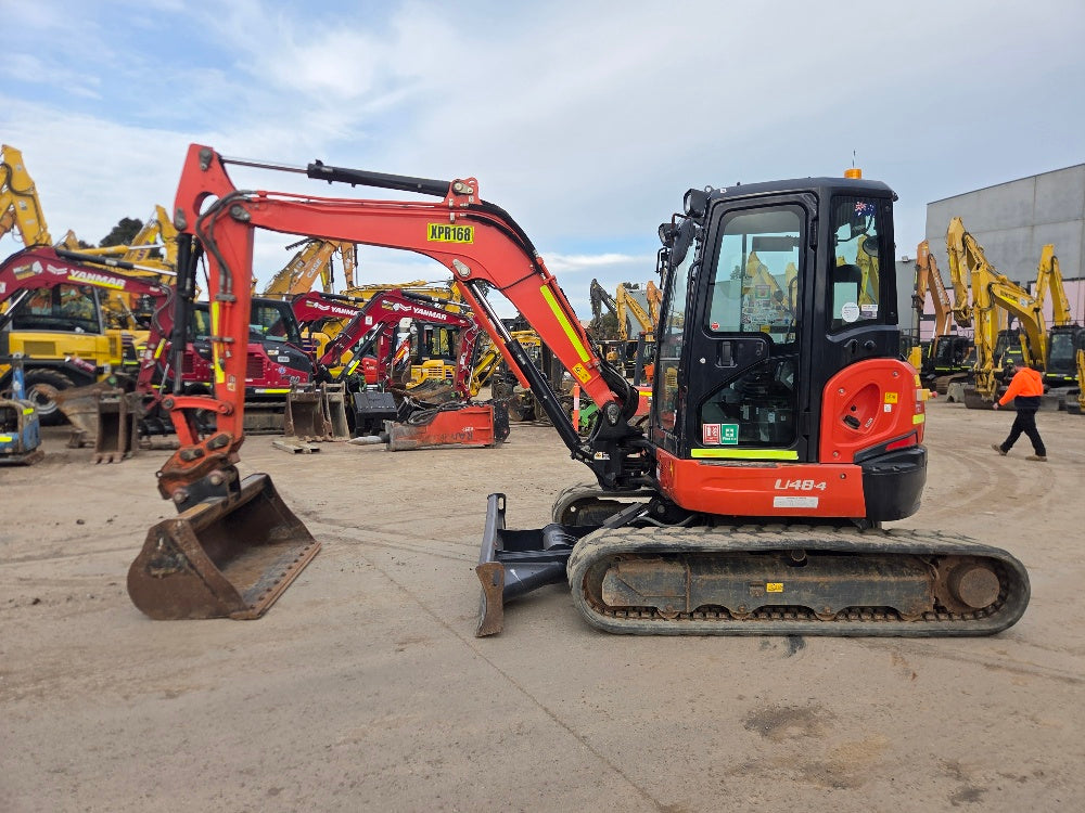 2022 Kubota U48-4 5T Excavator (M820) W/ A/C Cab, Hitch, Buckets And 1905HRS