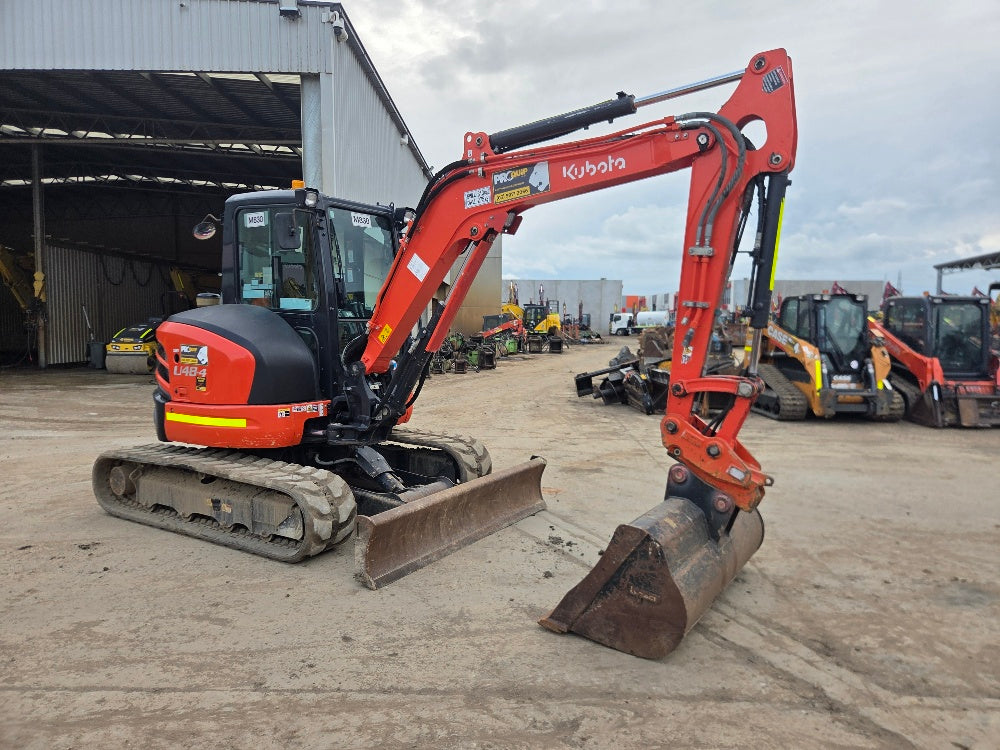 2022 Kubota U48-4 5T Excavator (M830) With A/C Cab, Buckets And 920 Hours