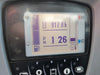 Kubota excavator hour meter showing 917.8 operating hours
