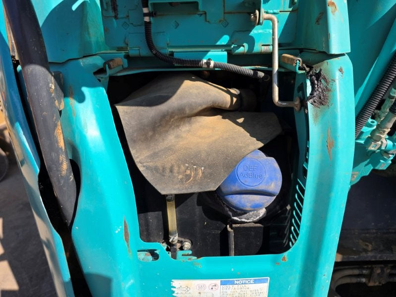 2021 KOBELCO SK135SR-7 15T EXCAVATOR (E474) WITH HITCH, BUCKETS AND 4920 HRS
