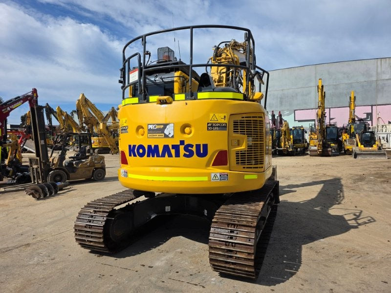 2021 KOMATSU PC138US-11 15T EXCAVATOR (E352) WITH TILT, BUCKETS AND 3080 HRS