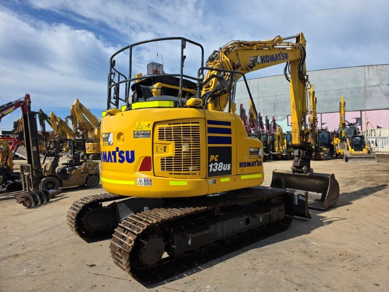 2021 KOMATSU PC138US-11 15T EXCAVATOR (E352) WITH TILT, BUCKETS AND 3080 HRS