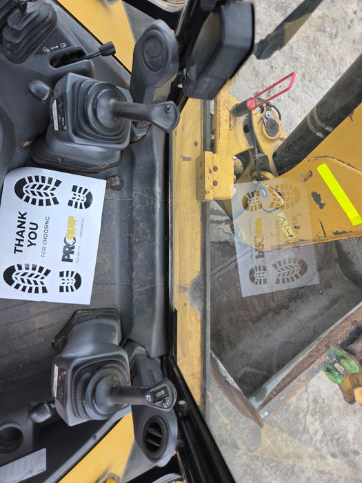 2018 CAT 432F BACKHOE LOADER (B107) WITH HITCH, BUCKETS AND 3300 HOURS