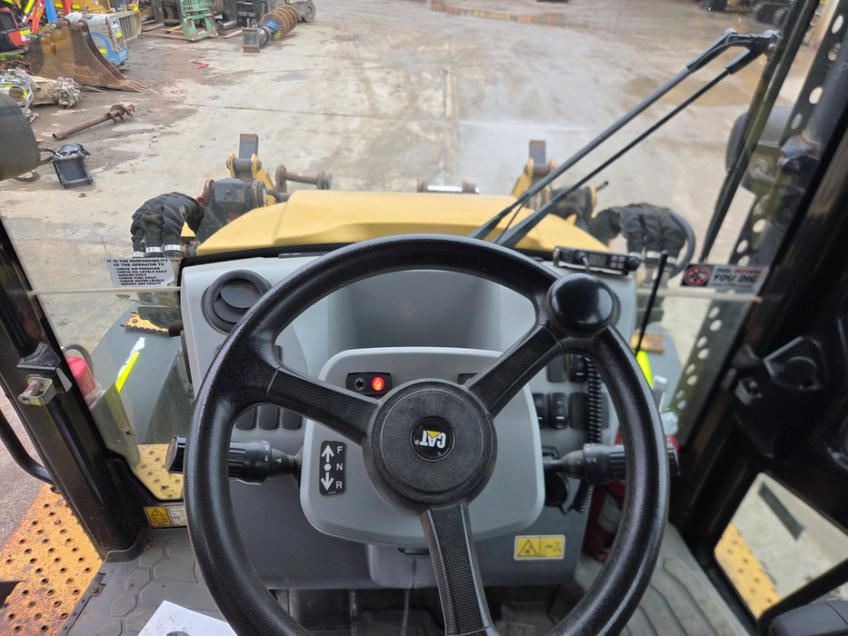 2018 CAT 432F BACKHOE LOADER (B107) WITH HITCH, BUCKETS AND 3300 HOURS