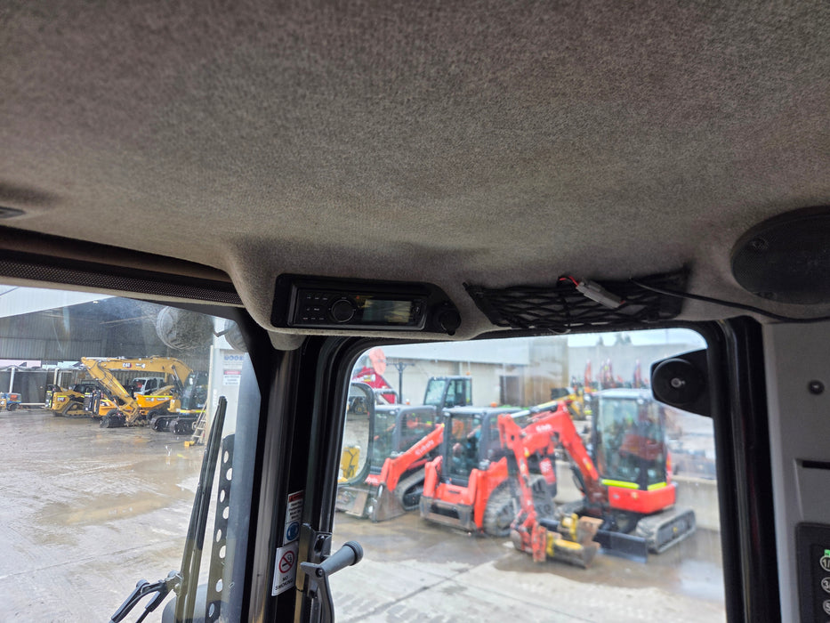 2018 CAT 432F BACKHOE LOADER (B107) WITH HITCH, BUCKETS AND 3300 HOURS