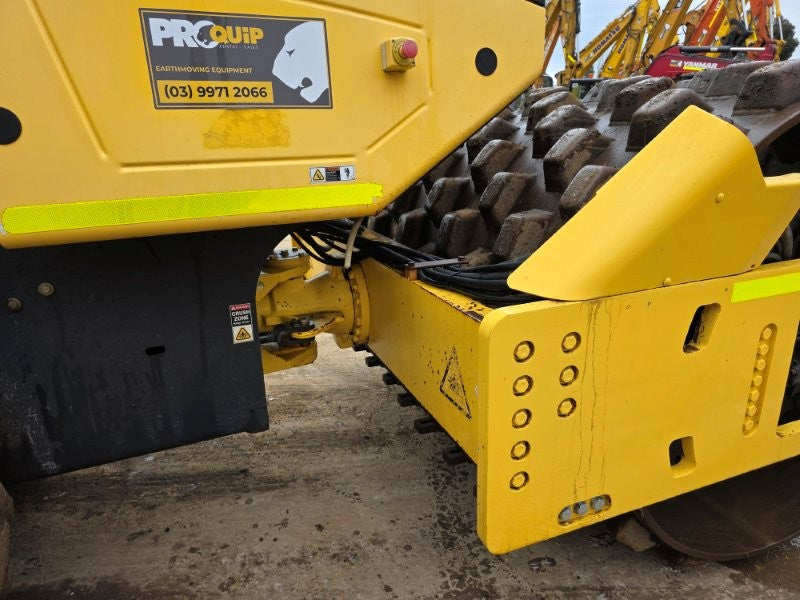 2013 BOMAG BW213PDH-4 13T PADFOOT ROLLER (R210) WITH 3940 HOURS