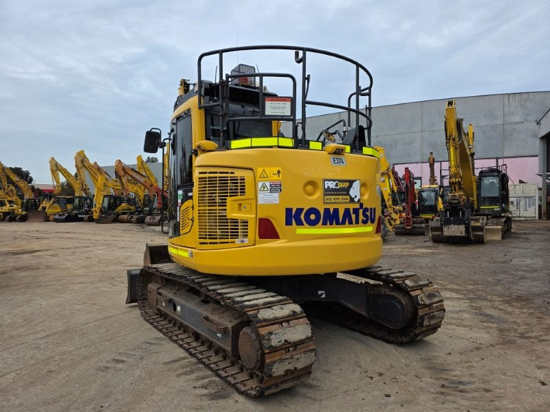 2022 KOMATSU PC138US-11 15T EXCAVATOR (E374) WITH TILT HITCH AND 3335 HOURS