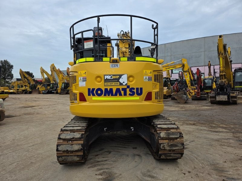 2022 KOMATSU PC138US-11 15T EXCAVATOR (E374) WITH TILT HITCH AND 3335 HOURS