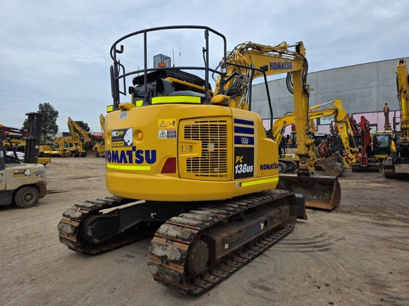 2022 KOMATSU PC138US-11 15T EXCAVATOR (E374) WITH TILT HITCH AND 3335 HOURS