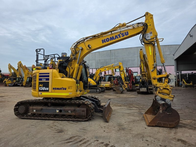 2022 KOMATSU PC138US-11 15T EXCAVATOR (E374) WITH TILT HITCH AND 3335 HOURS